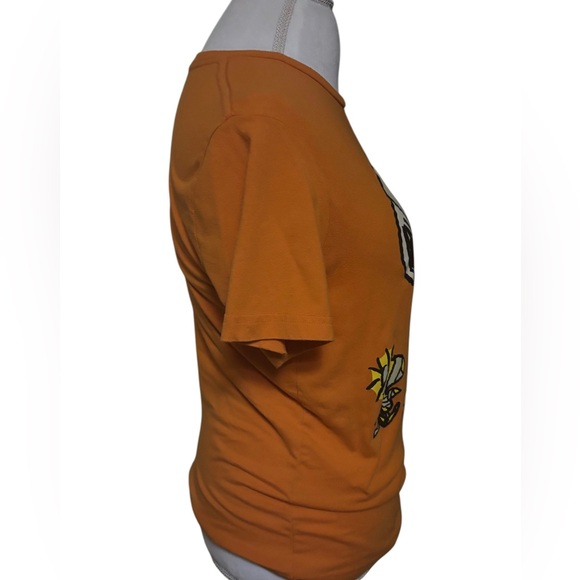 Peanuts Orange Snoopy Woodstock Halloween T Shirt Size Small - Picture 4 of 6